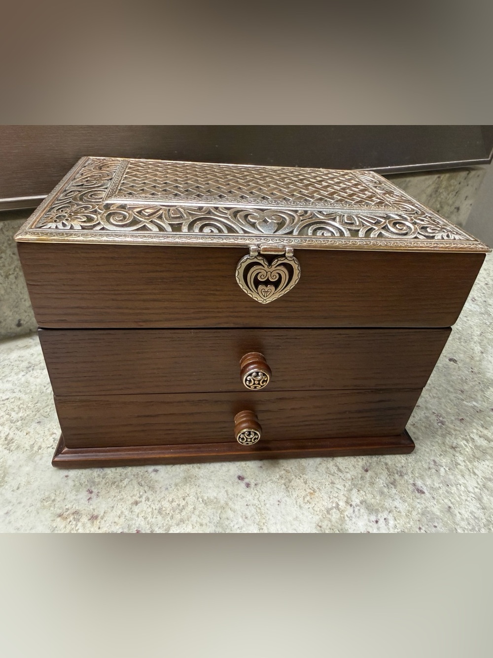 Brighton Lacie Daisy Jewelry Chest